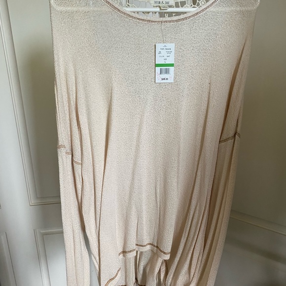 Taylor & Sage Sweaters - Tan / Beige Sweater